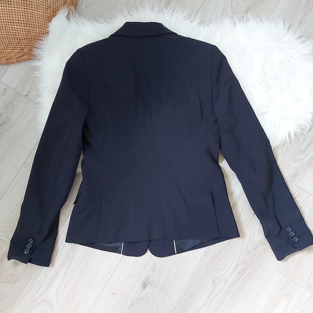 Navy Wool fitted Banana Republic Blazer - Picture 2 of 11